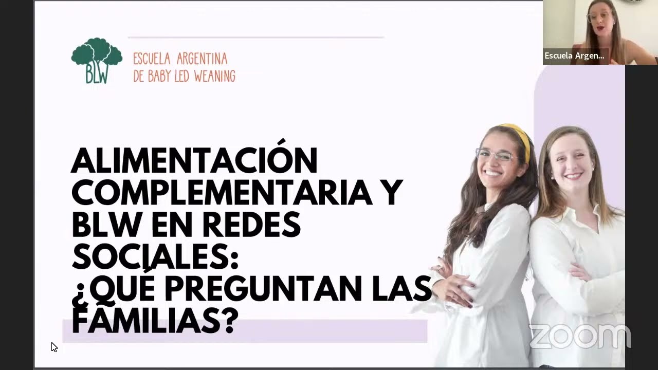 Alimentación complementaria y BLW en redes sociales