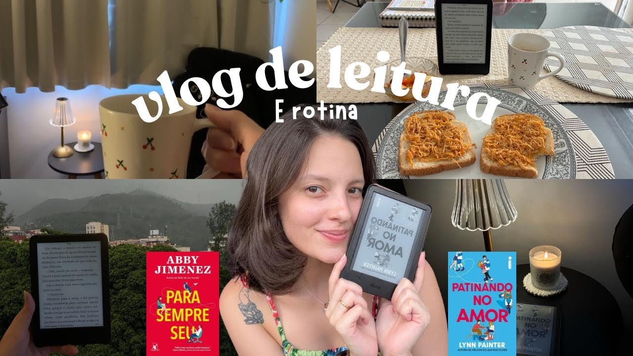 Uma semana lendo e vivendo dias comuns 📚☕️🎧🌧️ (li Patinando no amor)