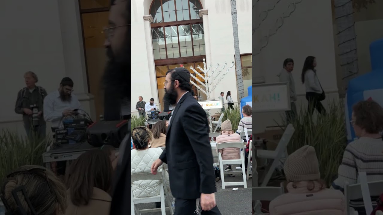 Chabad Public Menorah Lighting