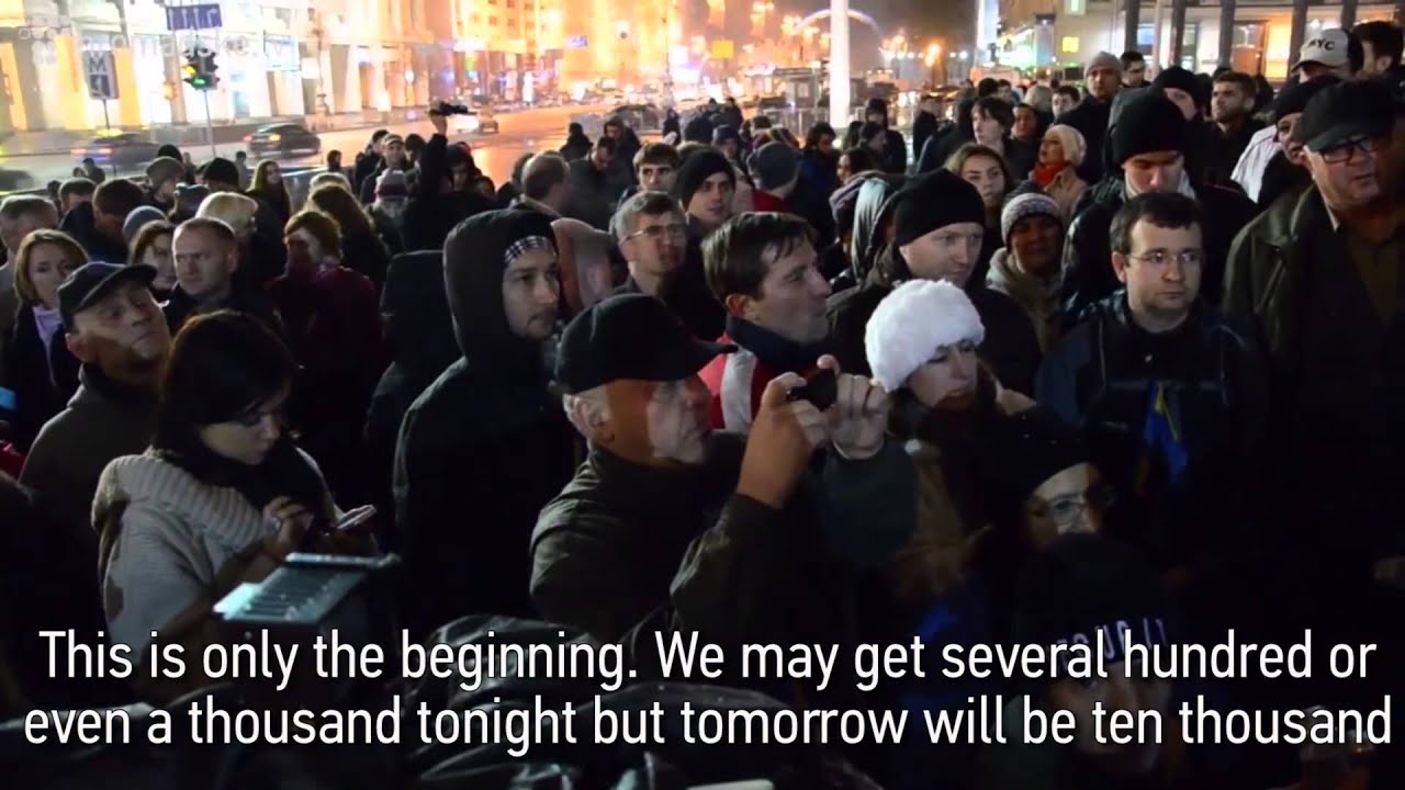 Changes in Ukraine's Maidan Protests
