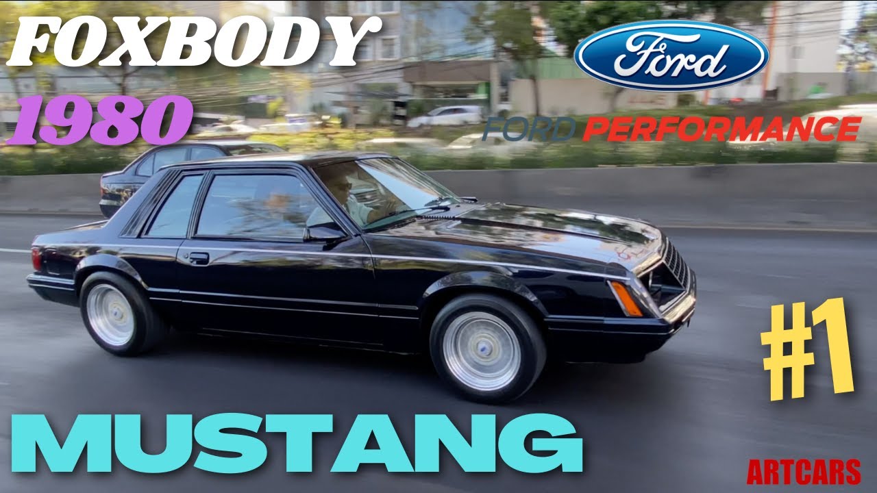 ArtCars- Ford Mustang gt FoxBody 1980