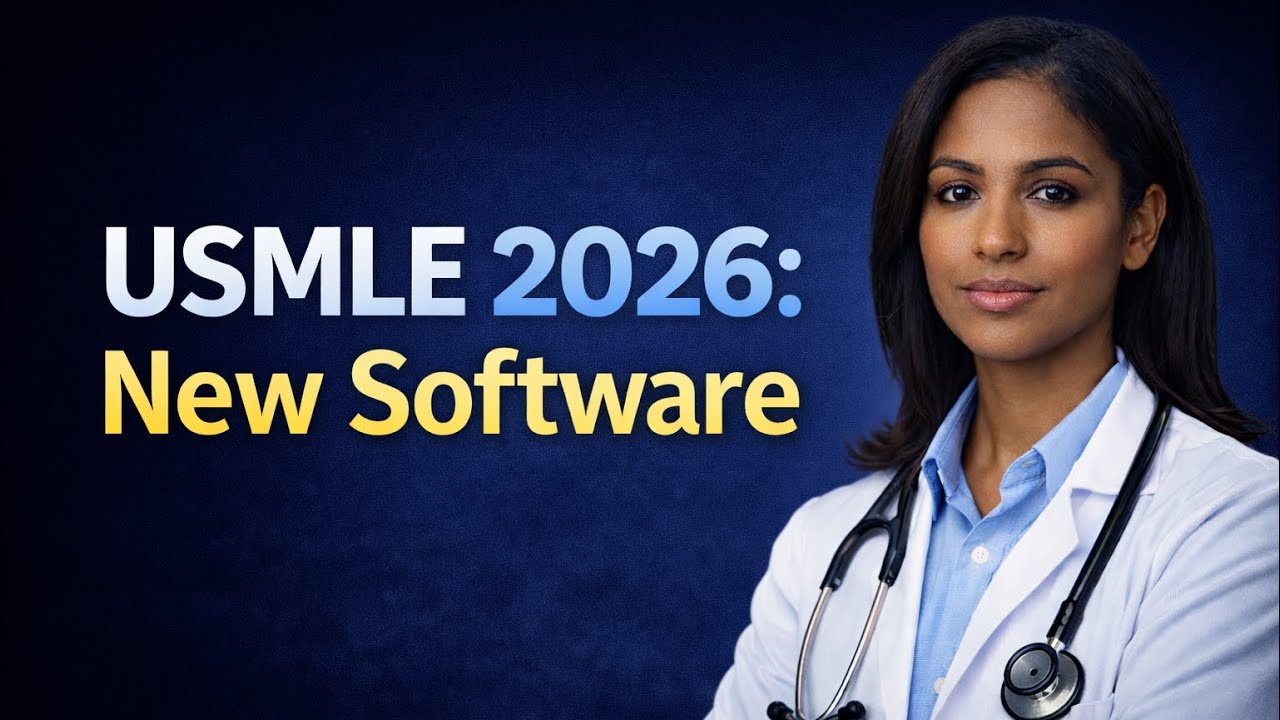 USMLE Test Delivery Software Updates Coming in 2026