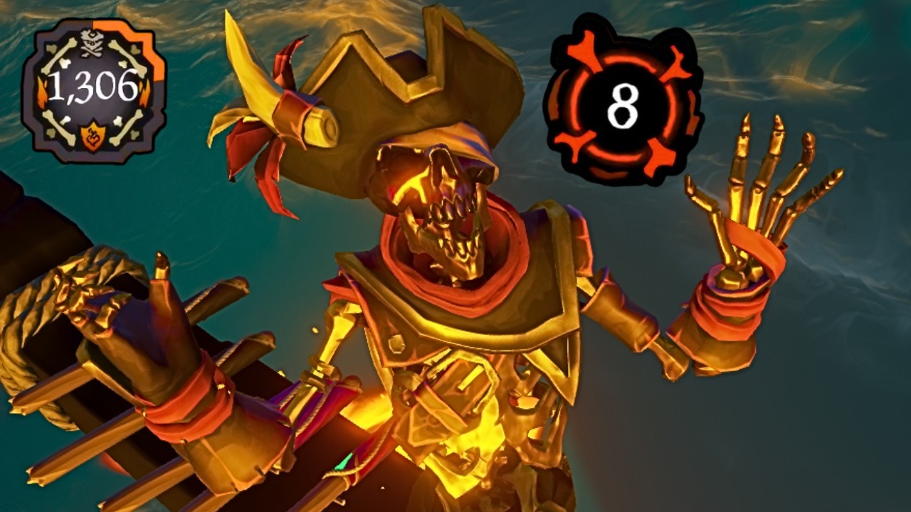 Playing solo hourglass to finally improve my aim, no changing sensitivities anymore | Sea of Thieves