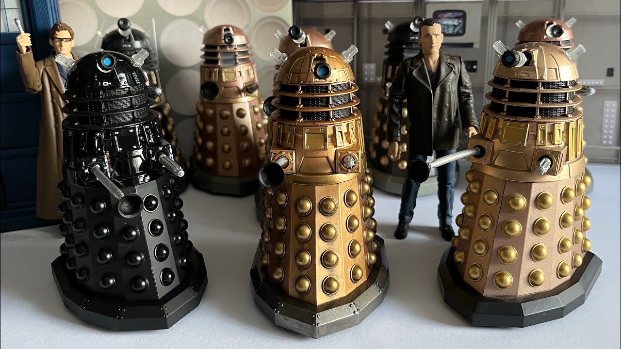 DOCTOR WHO B&M History Of The Daleks Set 16/17 - DALEK | ARMY OF GHOSTS | Unboxing And Review