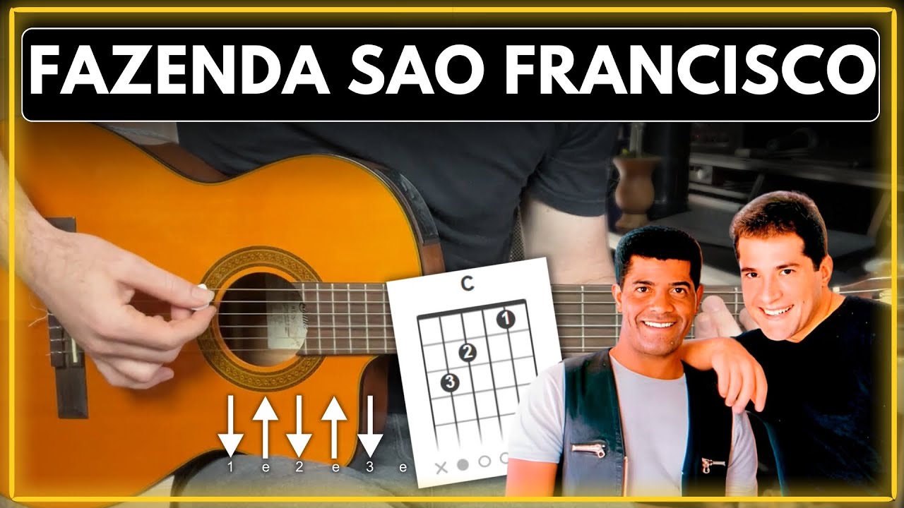 Fazenda São Francisco - João Paulo & Daniel - Aula de VIOLÃO🎸