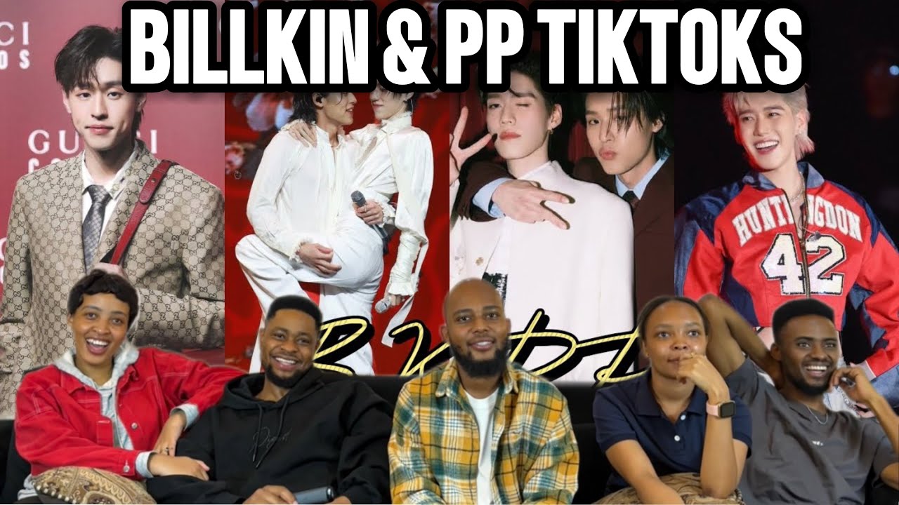 Our Reaction To Billkin and PP TikTok compilations#billkinpp