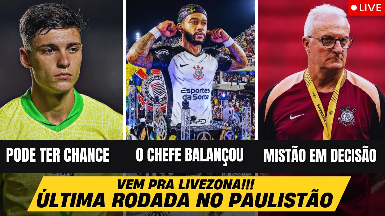 EM BUSCA DA CLASSIFICAÇÃO NO PAULISTÃO! SIMULANDO A ÚLTIMA RODADA | BIDON PODE SER CONVOCADO?