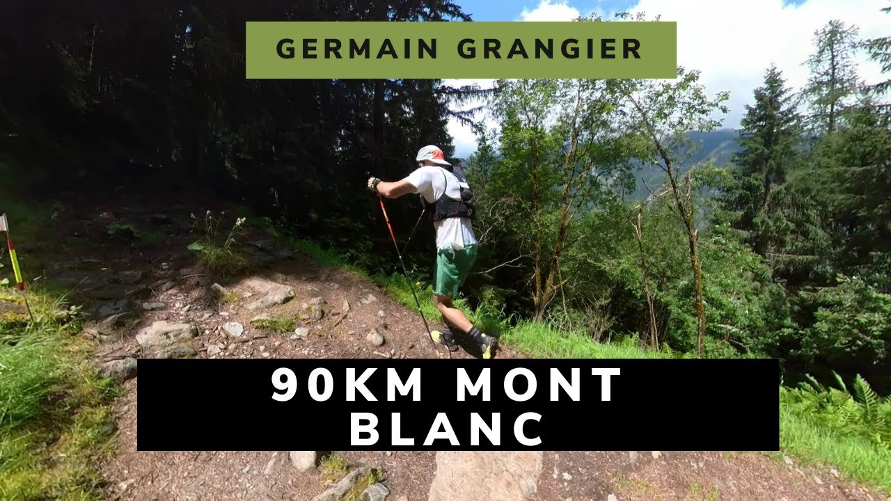 Attaque de Germain Grangier - 90km du Mont Blanc