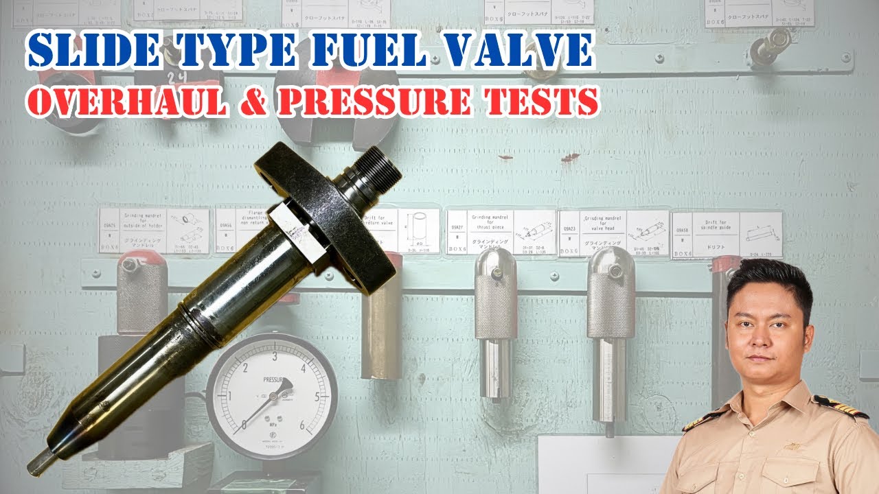 [MAN-B&W] Slide Type Fuel Injector | Overhauling and Pressure Testing | Technical Vlog : 102