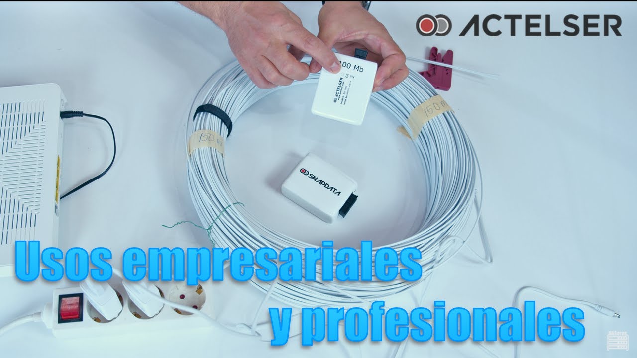 Fibra óptica plástica (POF). Usos empresariales y profesionales. Conexiones de larga distancia