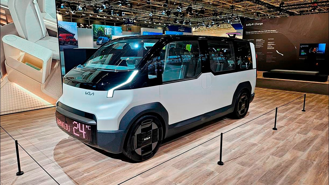 The new Kia PV5 and PV7: The Futuristic Electric Vans Revealed