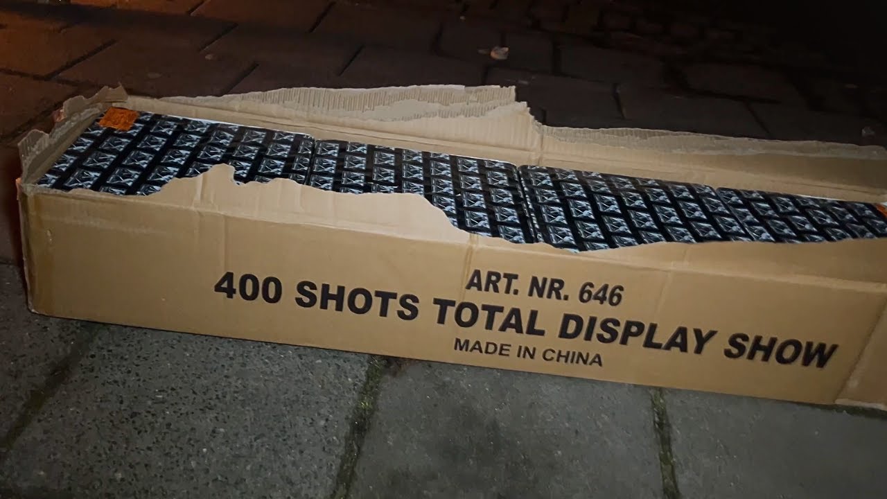 400 shots Total Display Show | Magnum Vuurwerk
