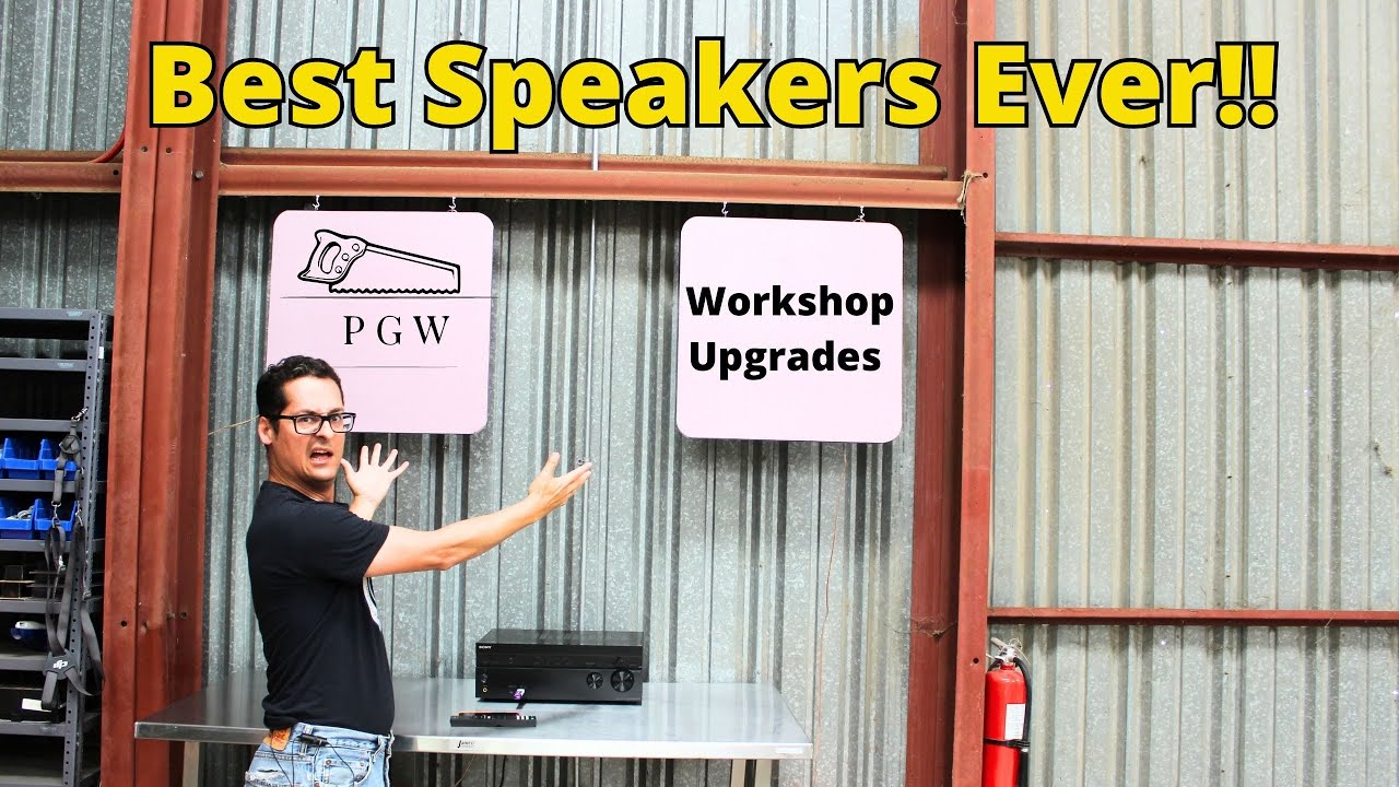 Best speakers for a large building!  DML Speaker Build