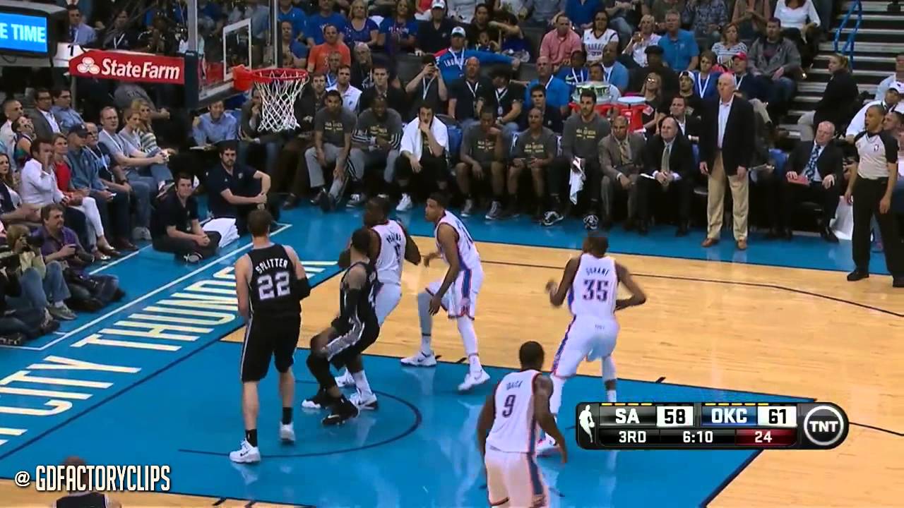 2014.04.03 - Kevin Durant Full Highlights vs Spurs - 28 Pts, 7 Reb