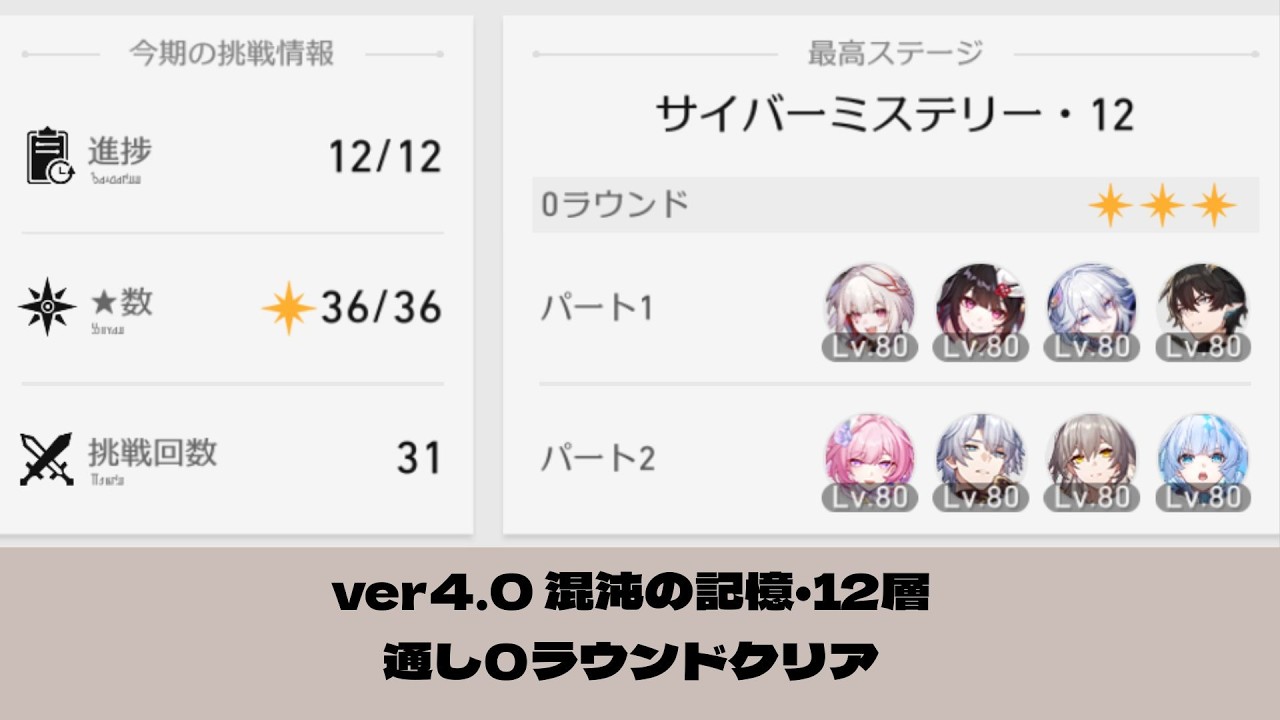 ver4.0　裏庭12 「サイバーミステリー」 火花＆ファイノン通し0ラウンドクリア