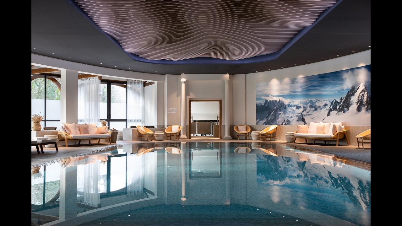 Внутри Evian Spa | Путь воды и велнес-программы (на английском с французскими субтитрами)