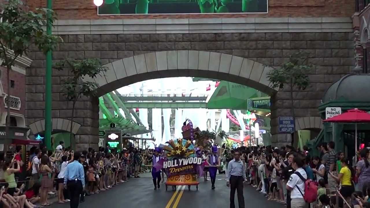 新加坡環球影城巡遊 Hollywood Dreams Parade in Universal Studios Singapore (09 Jun 2012)