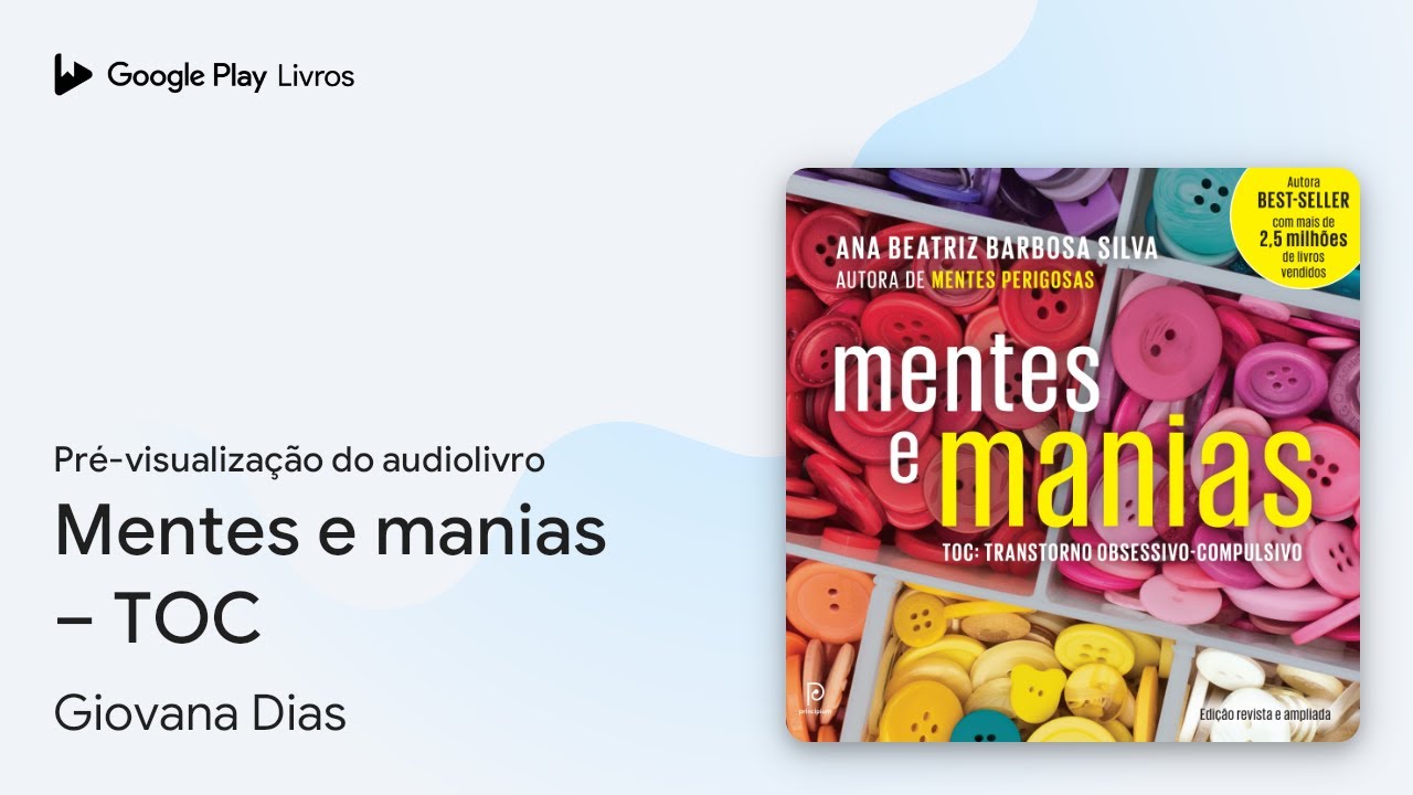 Mentes e manias &ndash; TOC de Giovana Dias &middot; Pr&eacute;-visualiza&ccedil;&atilde;o do audiolivro