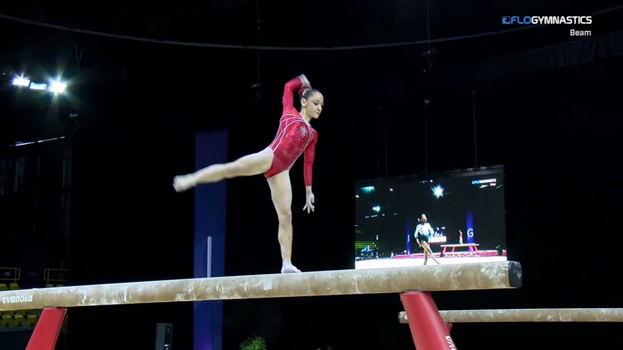 Claudia Villalba (ESP) - BB - 2018 International Gymnix