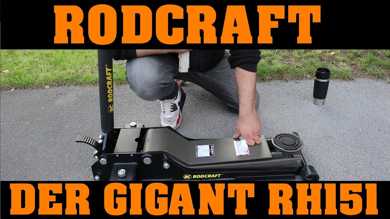 RODCRAFT RH151 - DER HULK unter den Wagenhebern