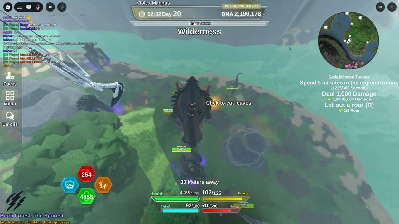 Roblox Dinosaur Simulator Public War against Randoms