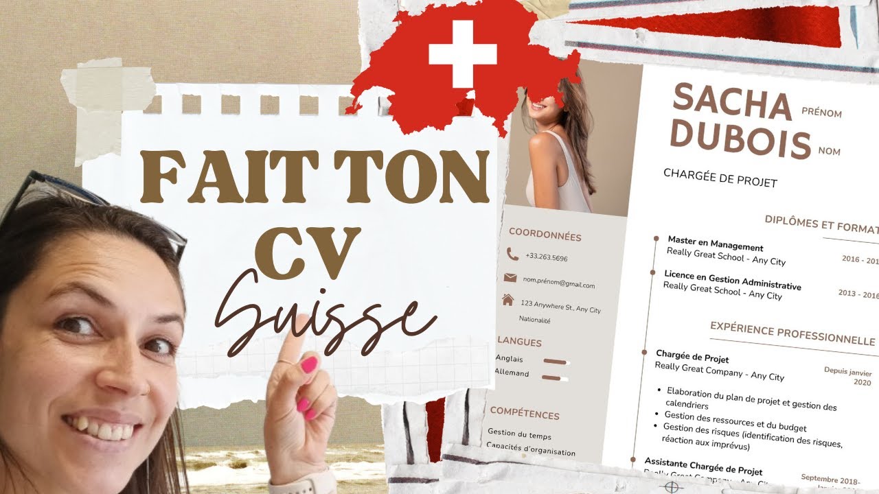 CV CONFORME POUR LA SUISSE: COMMENT LE REDIGER ?