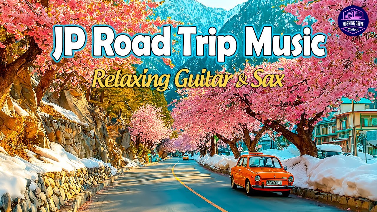 So Beautiful It Feels Like Japan 🌸 Drive and Chill Guitar & Saxophone Instrumental Journey