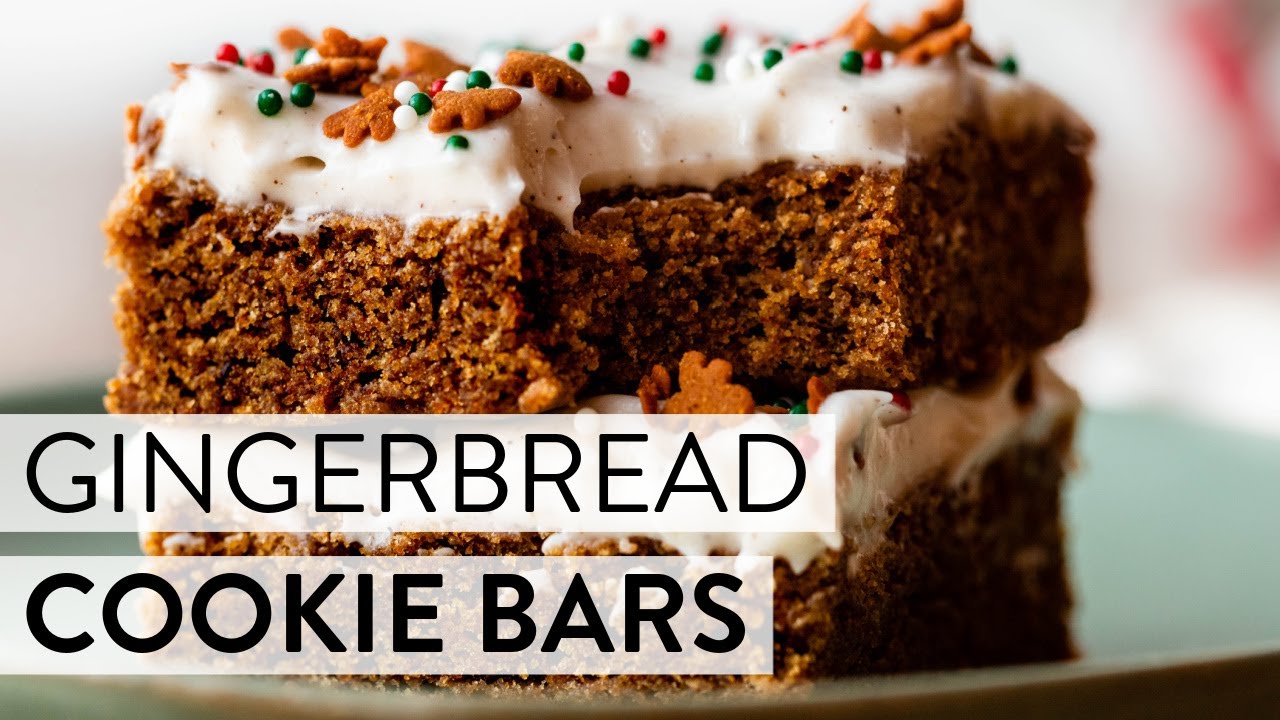 Gingerbread Cookie Bars | Sally's Baking