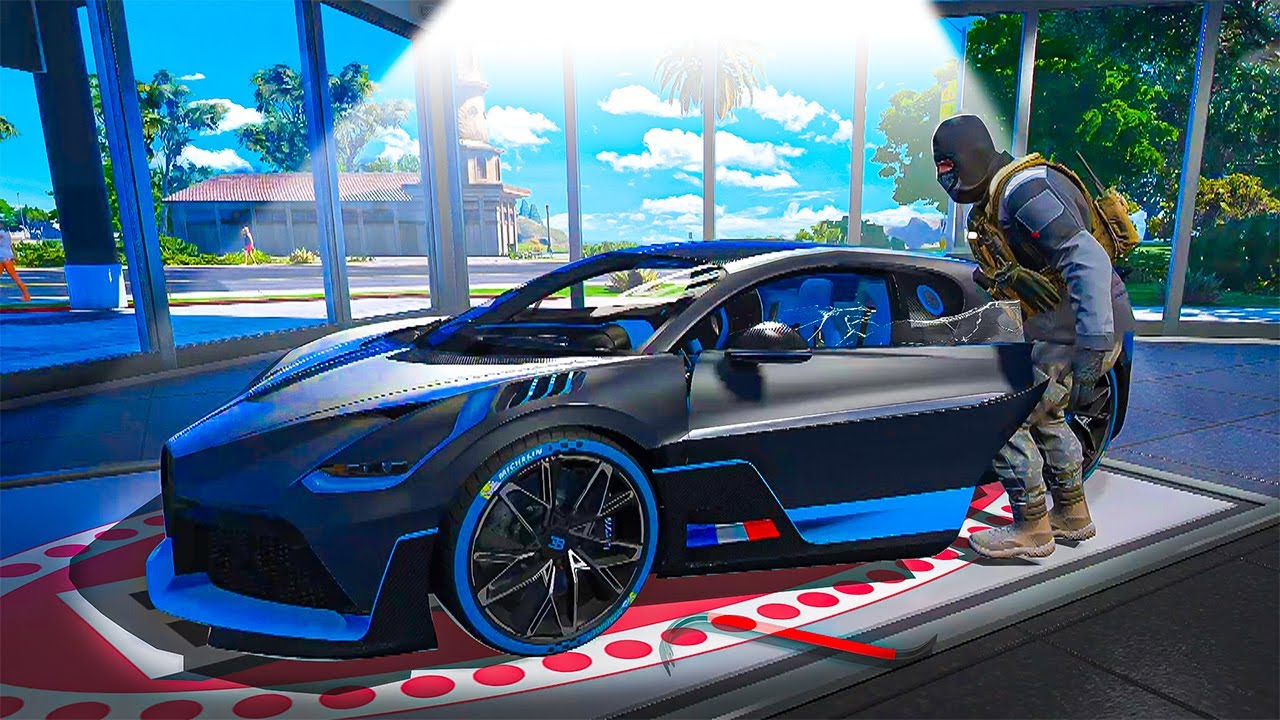 Robbing Expensive Luxury Car Dealership In GTA 5 RP