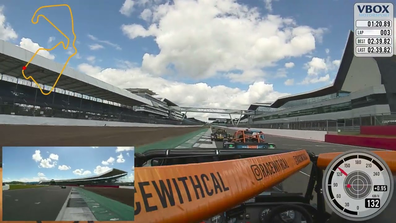 Silverstone - Caterham Academy White Group - 1st Place (2nd Overall)