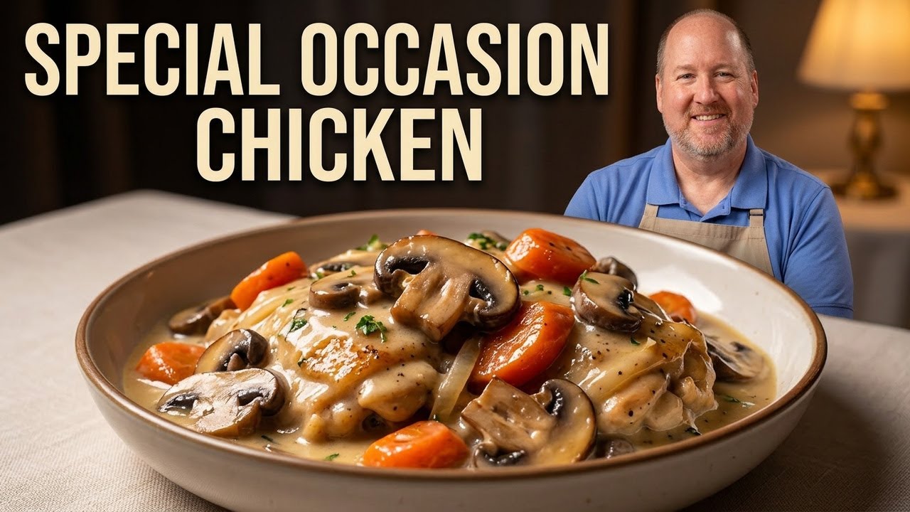 Chicken Fricassee - Fancy Name, Cozy Results