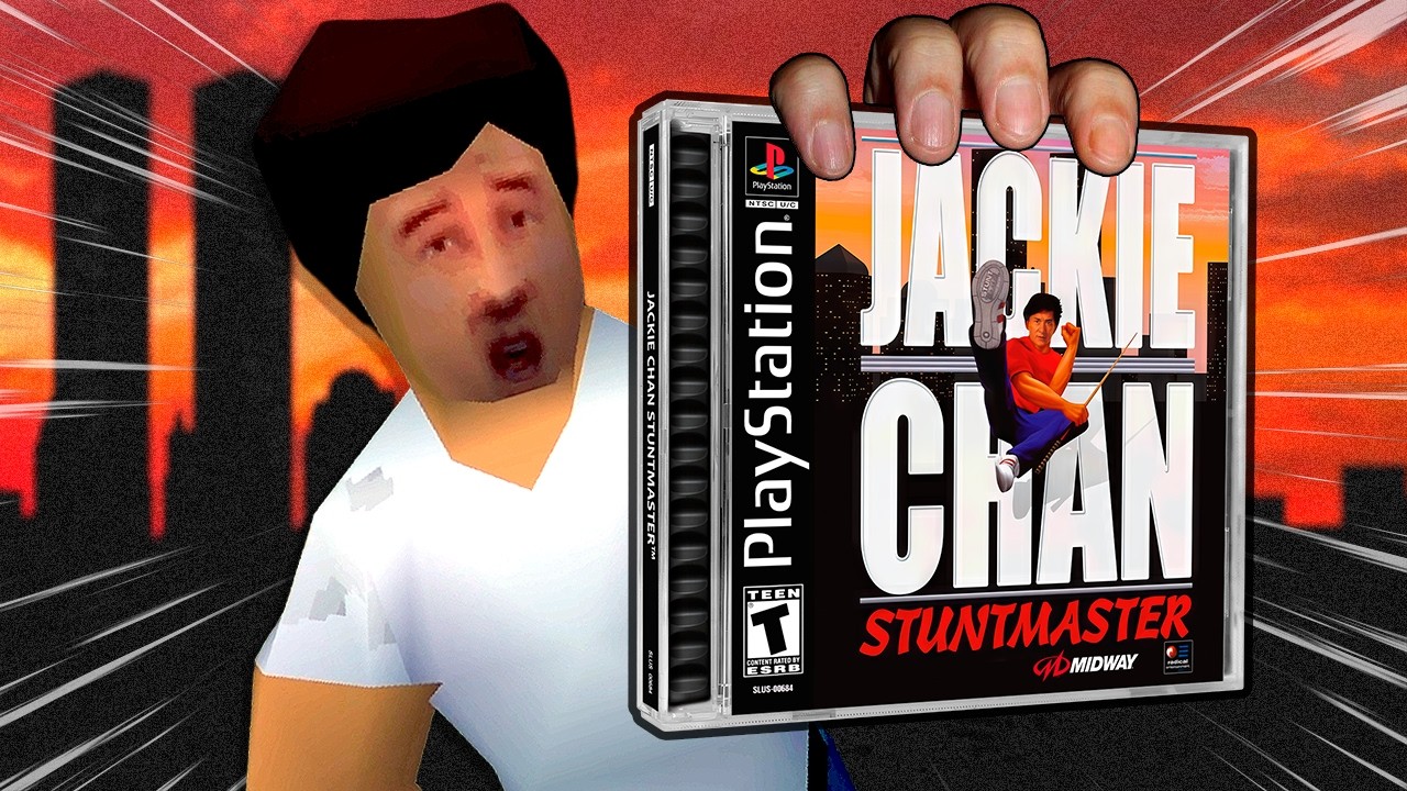 El JUEGO de Jackie Chan en PS1 es PURO CINE
