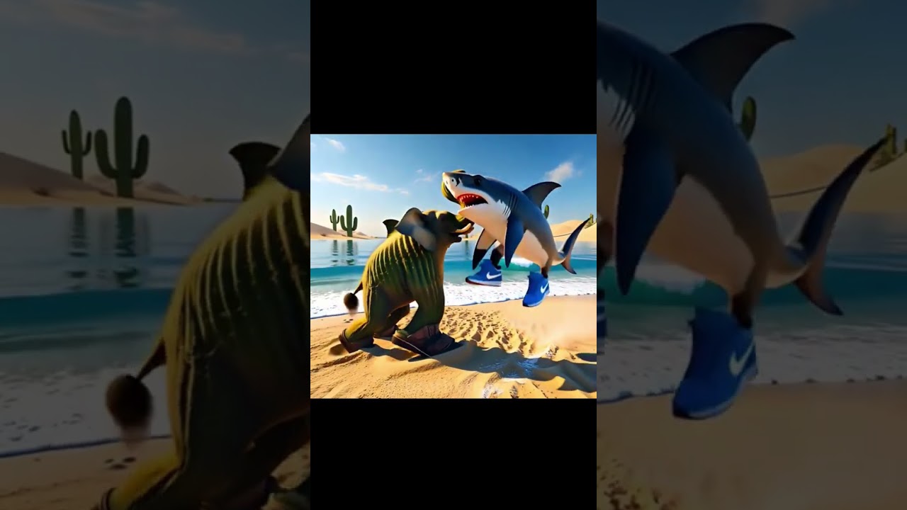 lirili larila vs tralalero tralala🐘🐋#viralvideo #lirli #funny#viralshorts