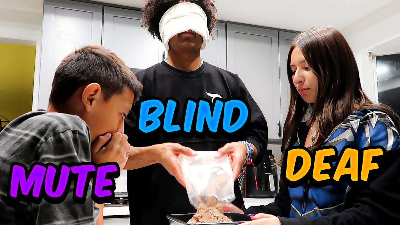 Deaf, Mute, and Blind Baking Tiktok Trend