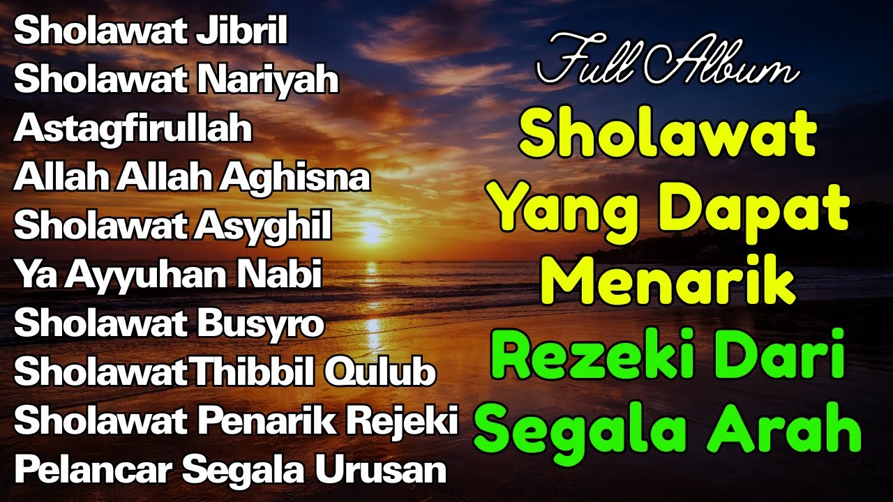 SHOLAWAT VIRAL TERBARU 2025 | SHOLAWAT NABI PENARIK REJEKI | Sholawat Jibril,Sholawat Busyro,Nariyah