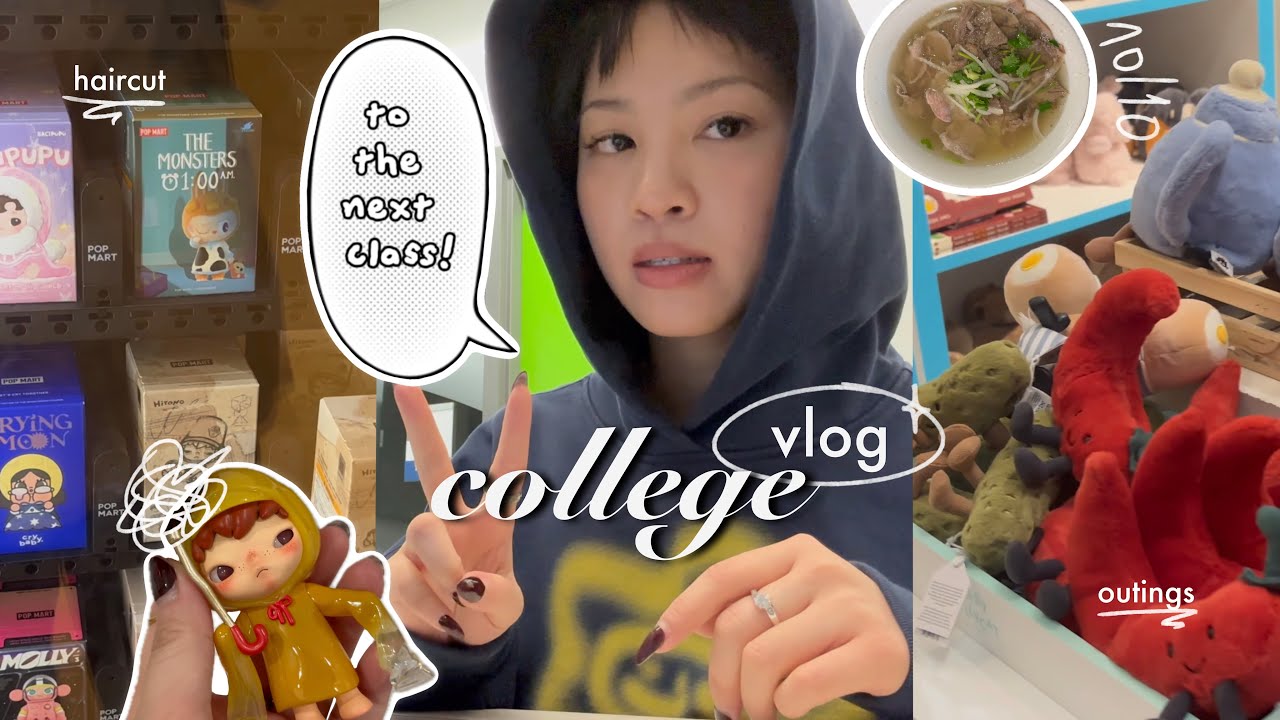 back to school 🏫 college life, toronto outings, moving out & solo dates