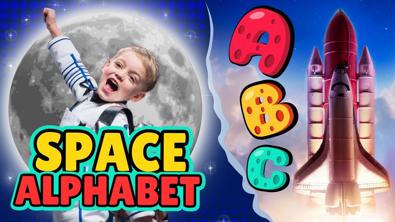 Space Alphabet for Kids | ABC&rsquo;s of Space Learning Video | Learn Letters A to Z Through the Universe