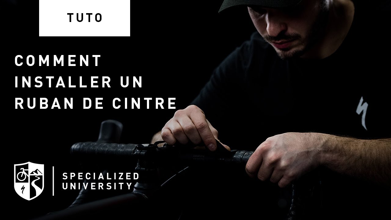 Comment poser/installer un ruban de cintre vélo route ?
