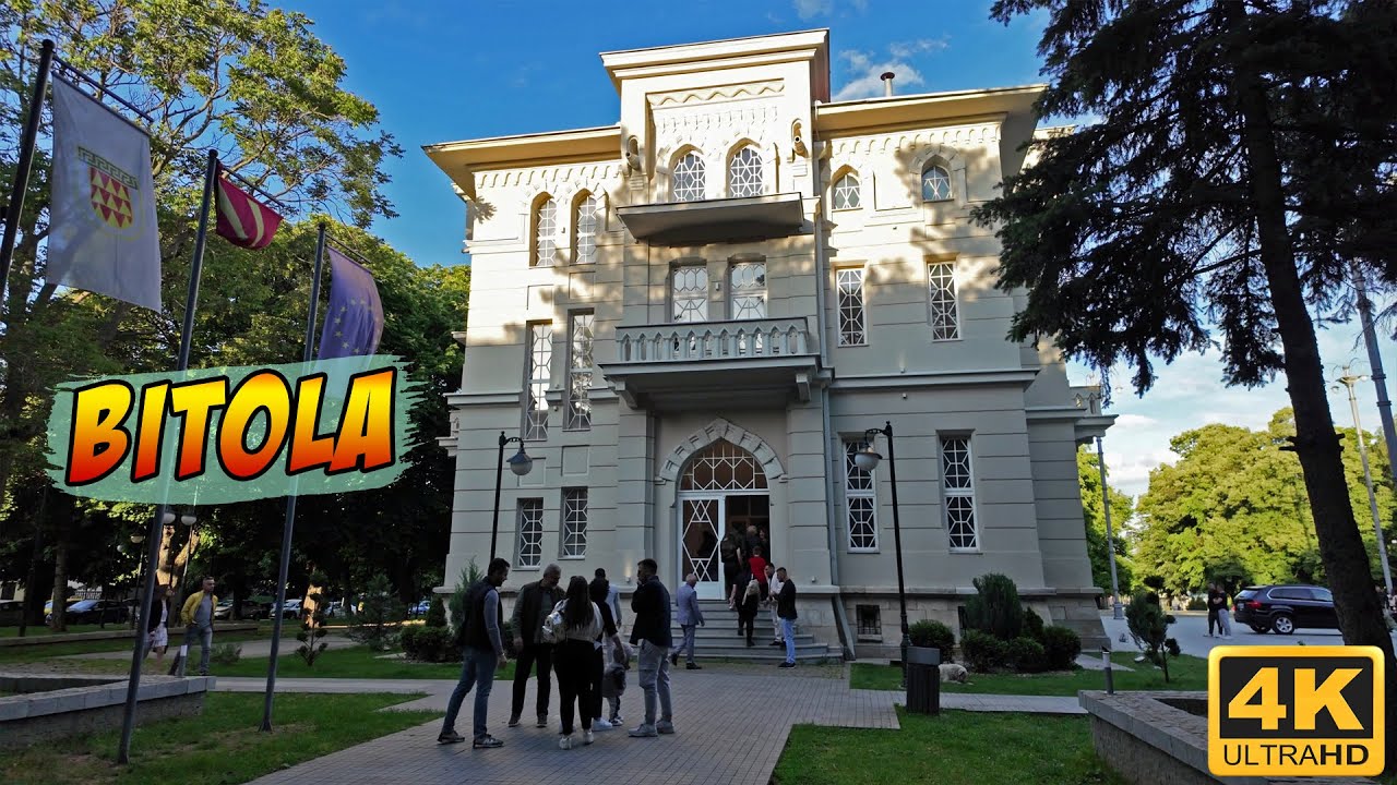 BITOLA Walk Tour - Macedonia (2025)【4K】🚶‍♂️ Прошетка низ Широк Сокак во Битола, Македонија 🇲🇰