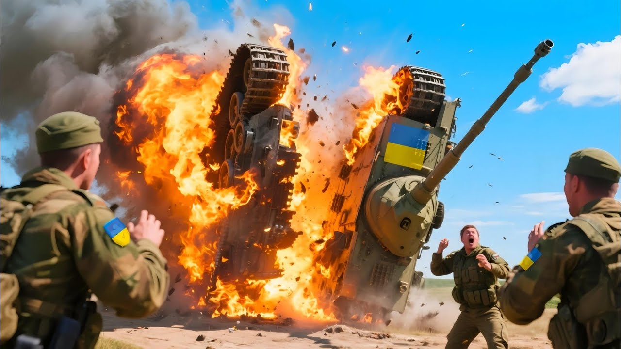 Украинский танковый конвой вошел в зону боевых действий в России — и тут произошло ВОТ ЭТО...
