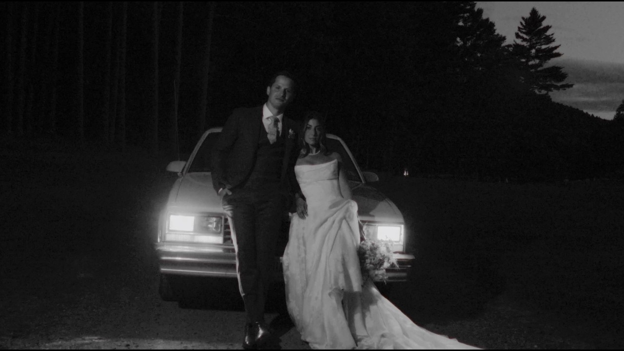 Courtney & Kyle | New Hampshire Forest & Lake Wedding Film | Wild Iris