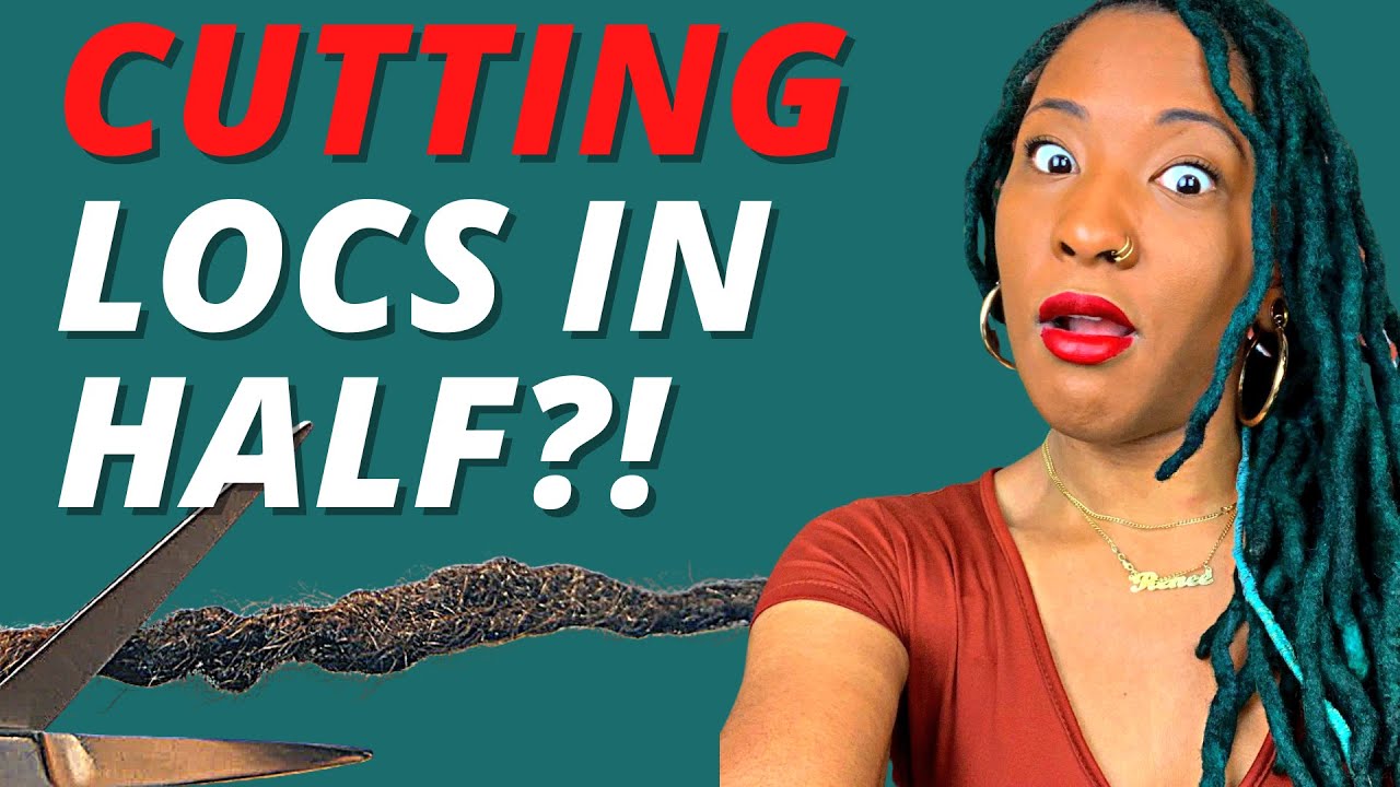 Can you split locs if it's too thick?