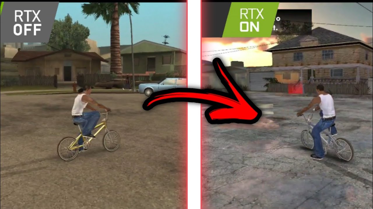 GTA San Andreas 🔥 RTX Mod 💯 Qualcomm Snapdragon 860 Android Max Grafik Mod 4K by enes