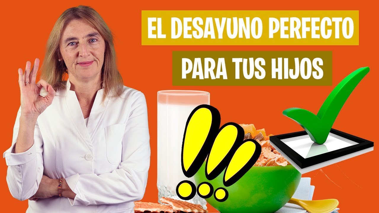 El MEJOR DESAYUNO según la CIENCIA para NIÑOS | Desayuno ideal equilibrado | Nutrición infantil