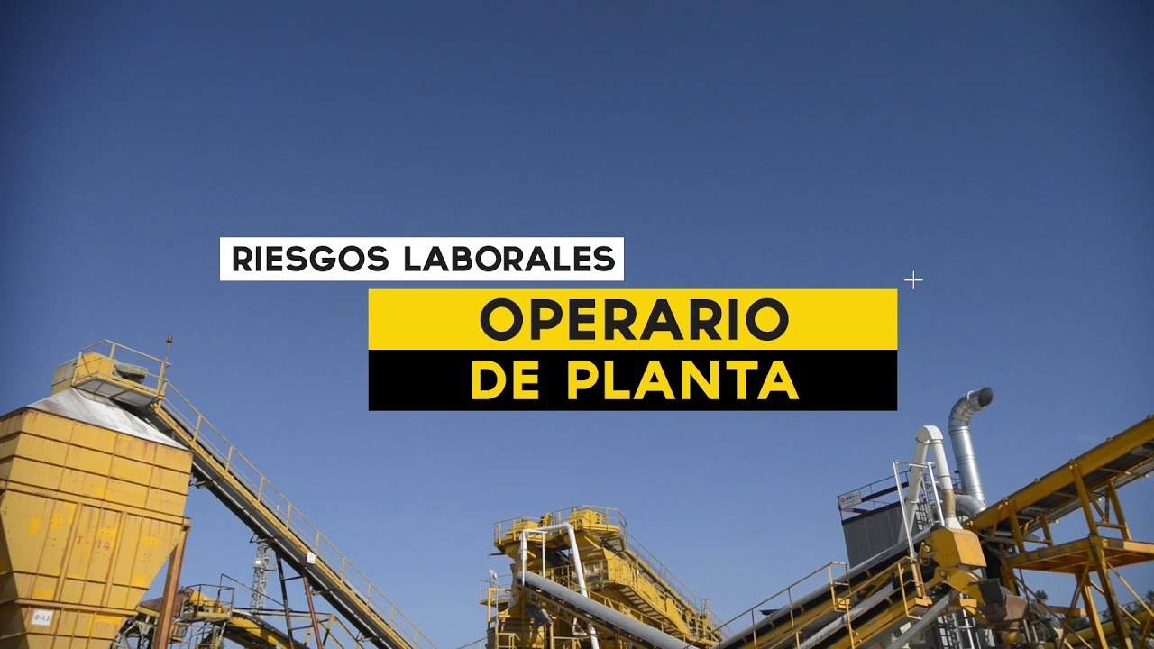 Operario de Planta - Riesgos Laborales