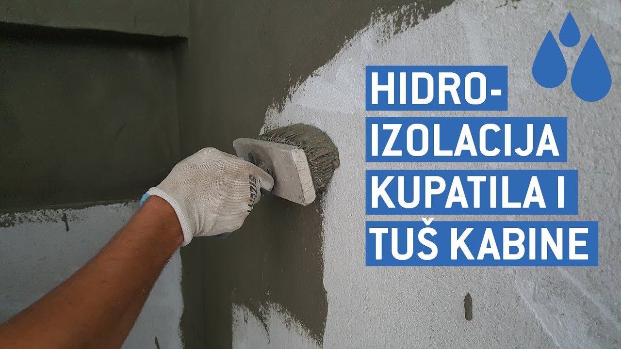 Hidroizolacija kupatila i tuš kabine
