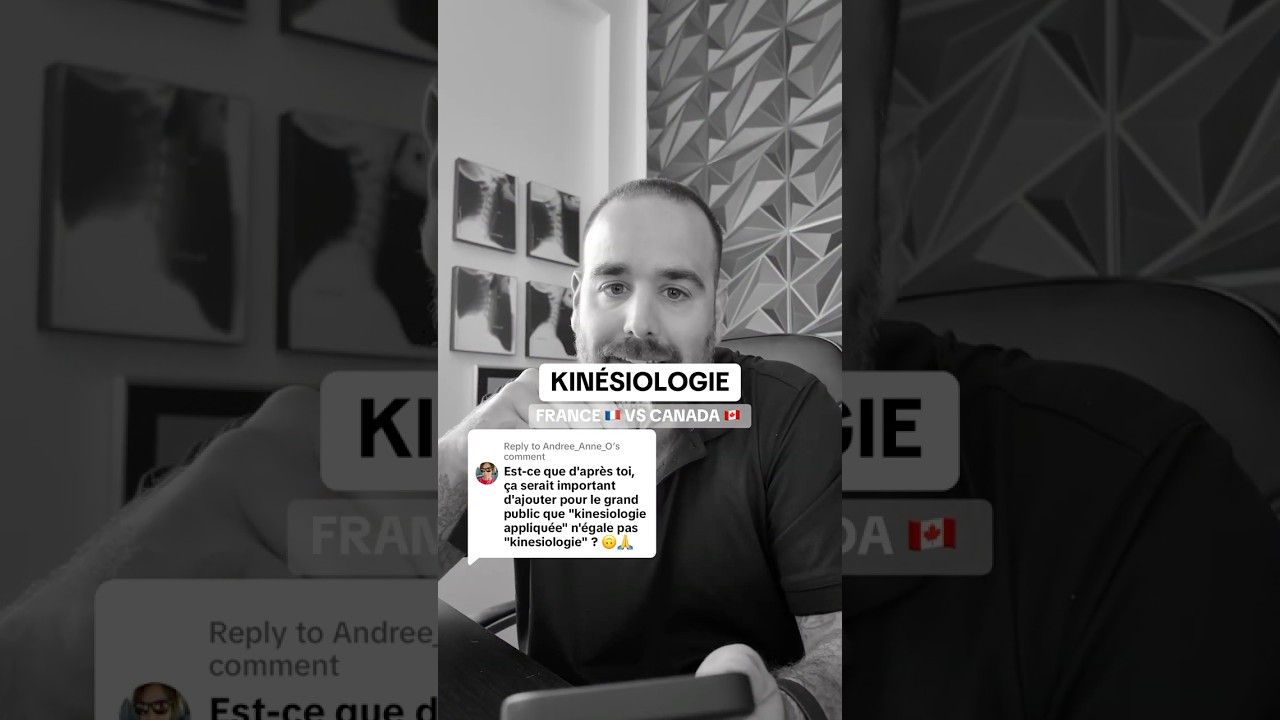 Kin&eacute;siologue: France 🇫🇷 VS Canada 🇨🇦