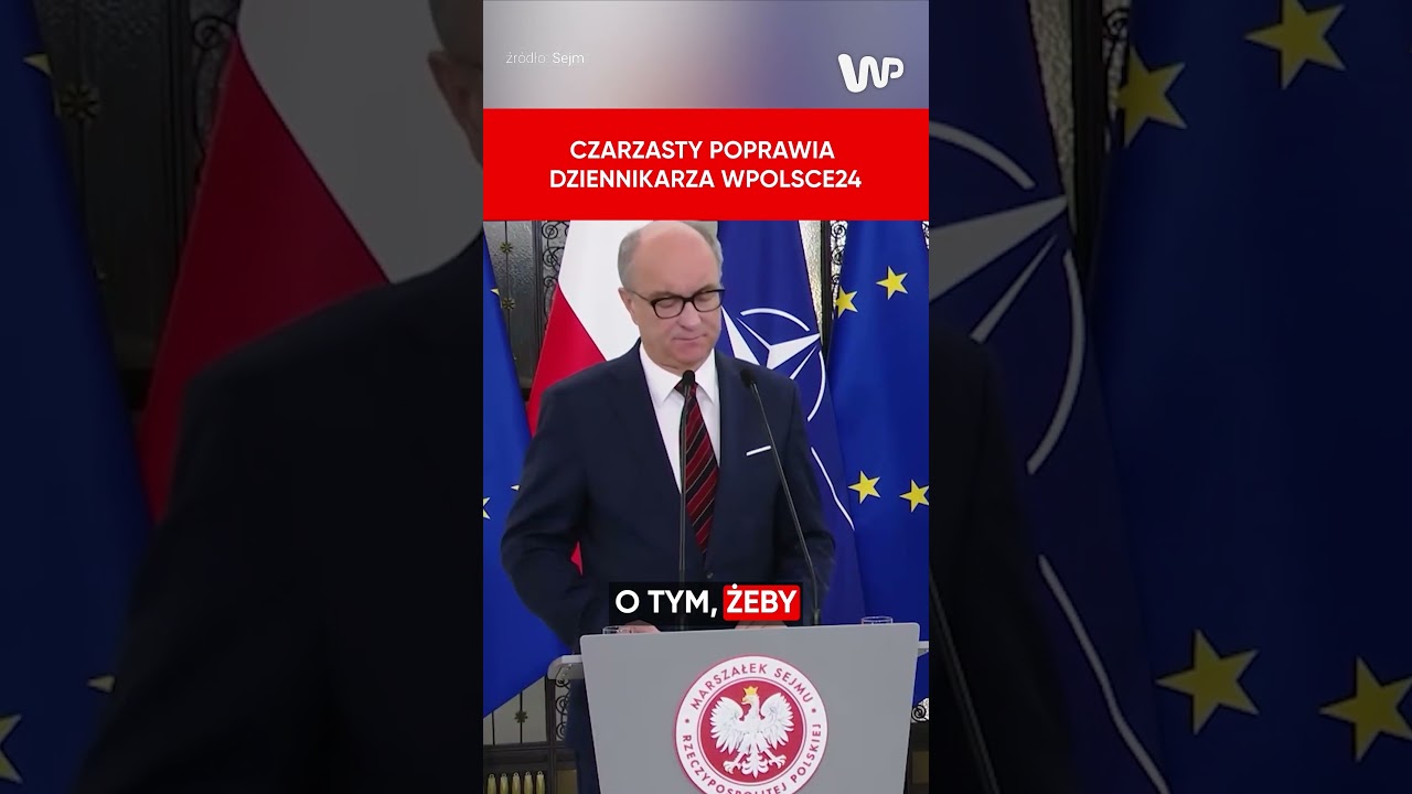 Błyskawiczna reakcja Czarzastego. Marszałek Sejmu poprawił dziennikarza  WPolsce24