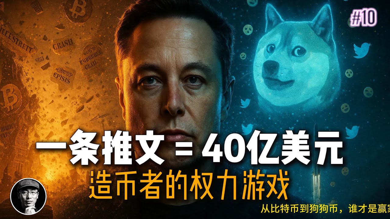 马斯克与比特币狗狗币的真相：一条推文如何操控40亿美元 | 加密货币深度分析 | 加密星球🔥