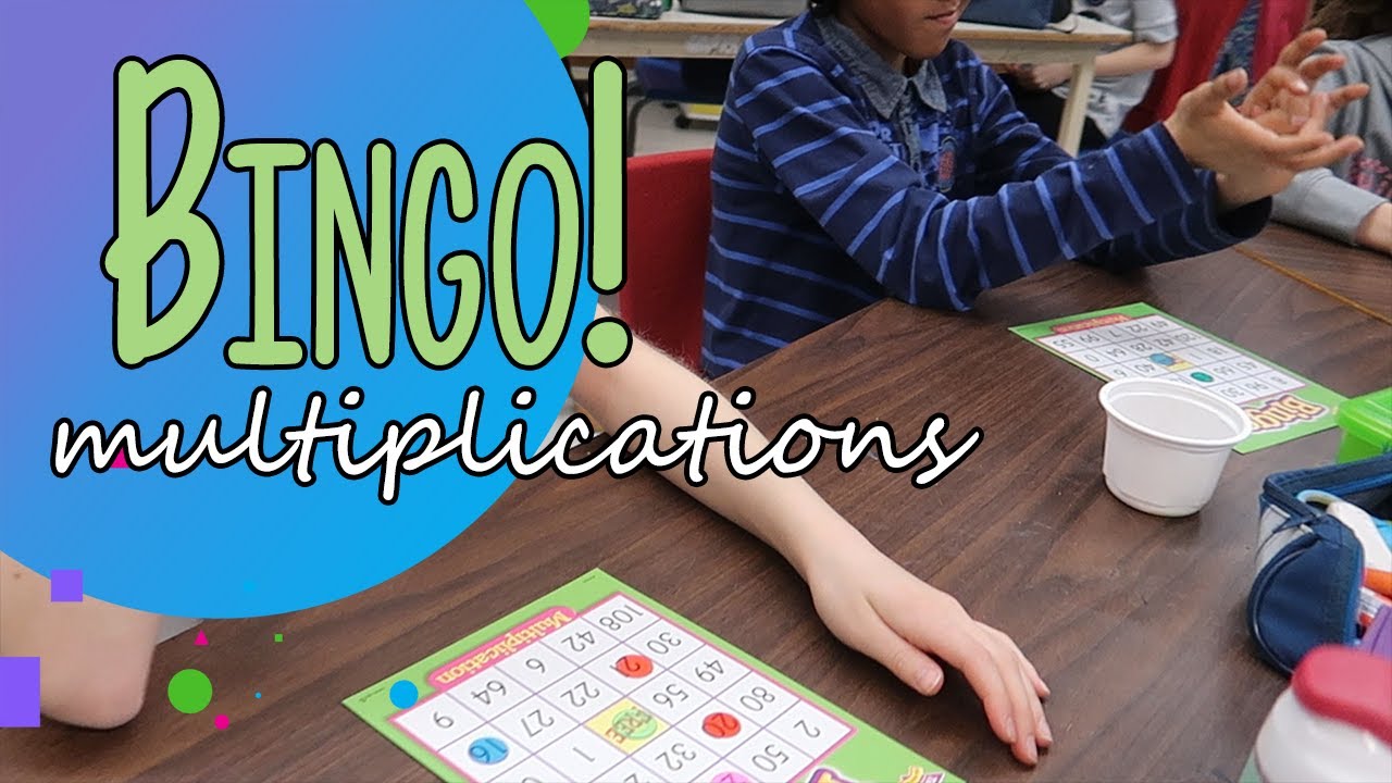 Bingo! des multiplications | Weekly vlog #210